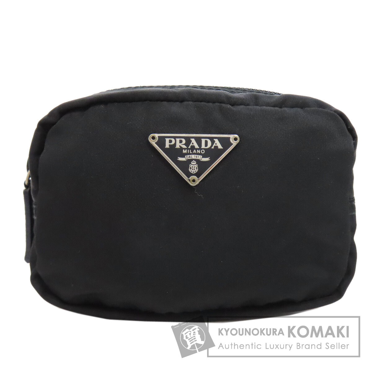 PRADA ブラックナイロンポーチ キーケース &miumiu水色がまぐちポーチ 楽天市場】プラダ ポーチ(カラーブラック)(バッグ|バッグ