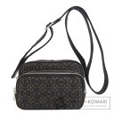 ロエベ アナグラム ショルダーバッグ キャンバス レディース 【中古】【LOEWE】
