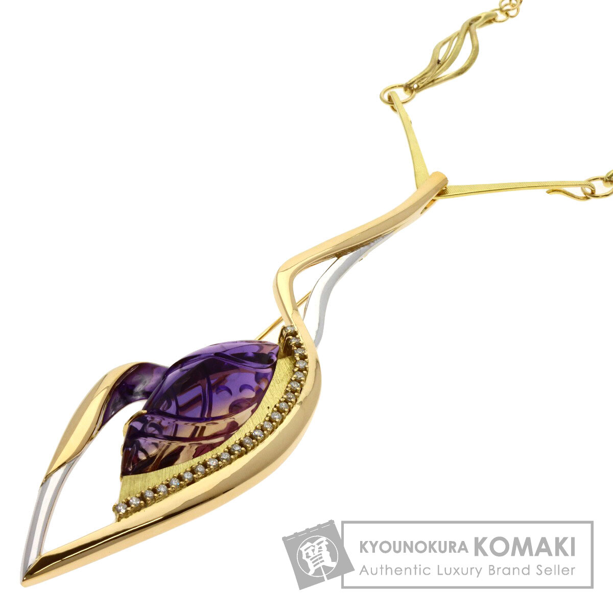 【中古】タサキアメジストダイヤモン...