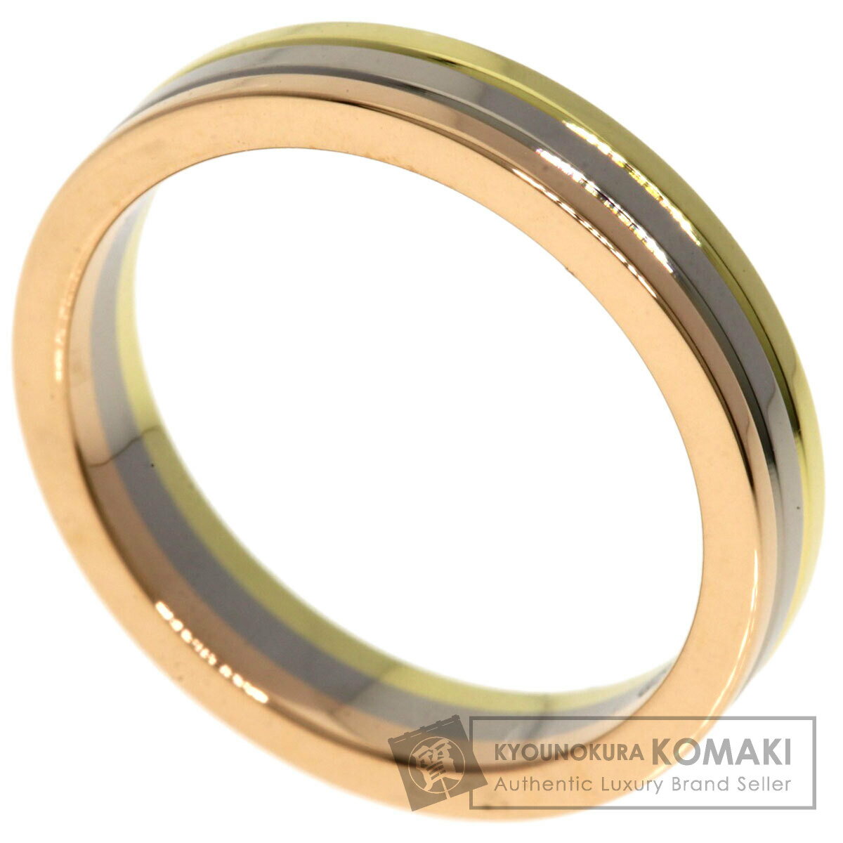 カルティエ ヴァンドーム スリーカラー #49 リング・指輪 K18イエローゴールド/K18PG/K18WG レディース 【中古】【CARTIER】のサムネイル