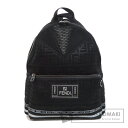 フェンディ ロゴ リュック・デイパック ナイロン素材 レディース 【中古】【FENDI】