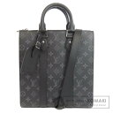 ルイヴィトン M46456 サックプラ・クロス ショルダーバッグ モノグラムエクリプス メンズ 【中古】【LOUIS VUITTON】