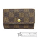 ルイヴィトン N62630 ミュルティクレ6 キーケース ダミエキャンバス レディース 【中古】【LOUIS VUITTON】