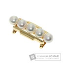 ミキモト アコヤパール 真珠 帯留め K14イエローゴールド レディース 【中古】【MIKIMOTO】