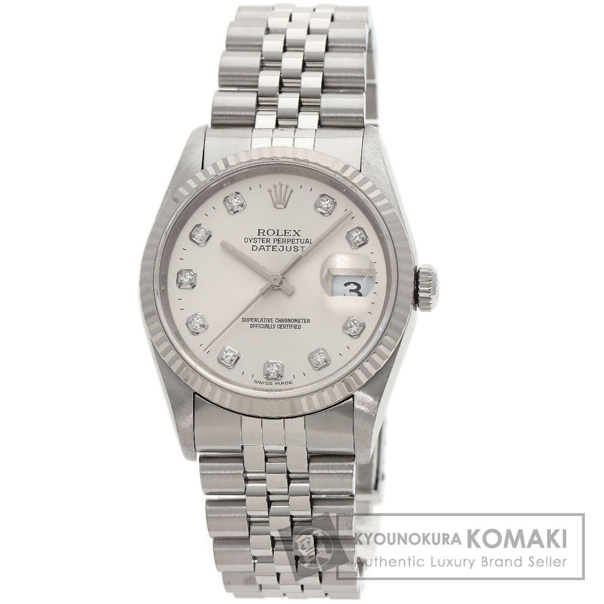 ֥ɵ¢ҡںǰĩۤ㤨֥å 16234G ǥȥ㥹 10P  ӻ ƥ쥹/SS/K18WG  šۡROLEXۡפβǤʤ1,130,730ߤˤʤޤ
