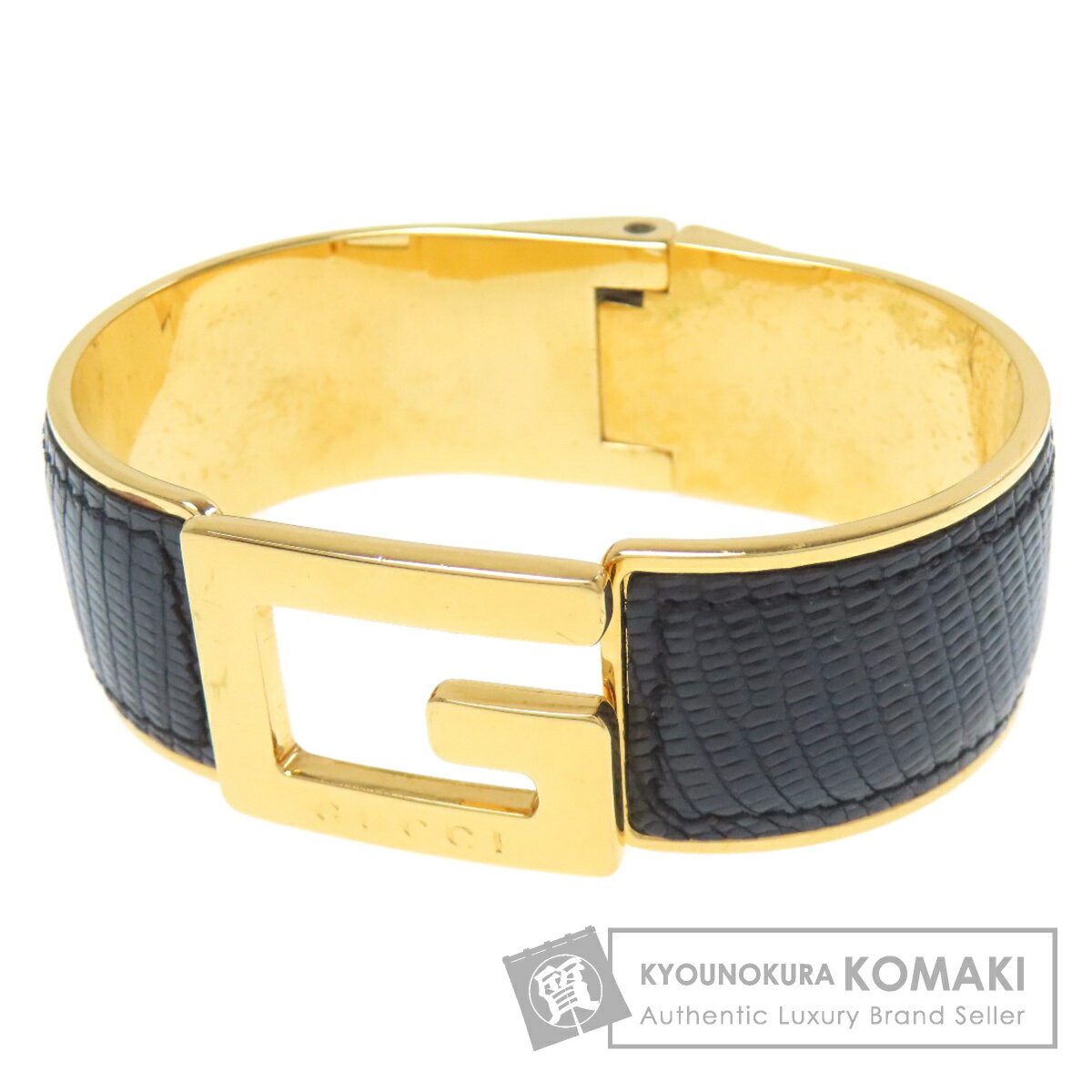グッチ Gロゴ バングル 金属製 レディース 【中古】【GUCCI】