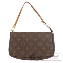 ルイヴィトン M51980 ポシェットアクセソワール アクセサリーポーチ モノグラムキャンバス レディース 【中古】【LOUIS VUITTON】
