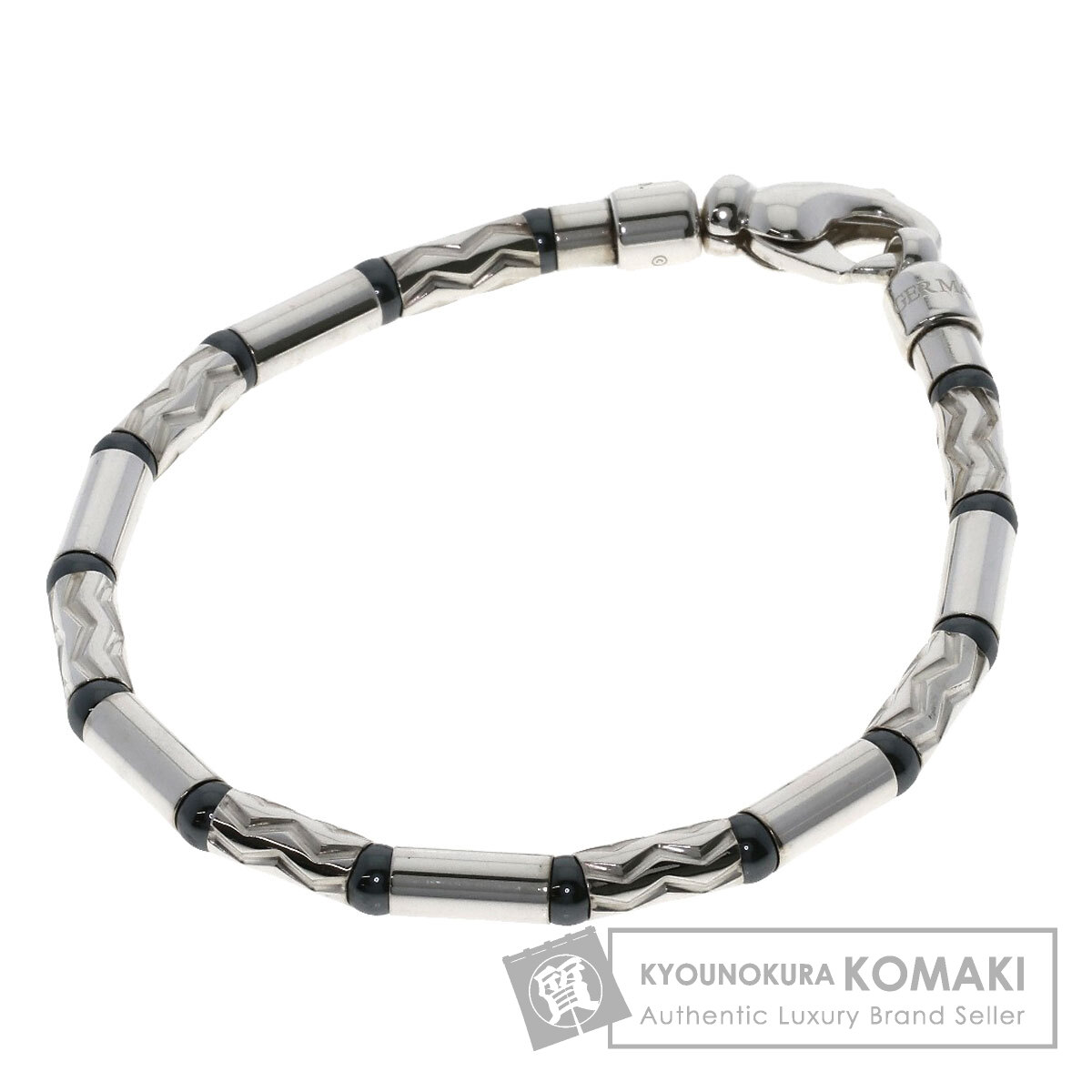 ティファニー アズテック ジグザグ ヘマタイト ブレスレット シルバー ユニセックス 【中古】【TIFFANY&Co.】