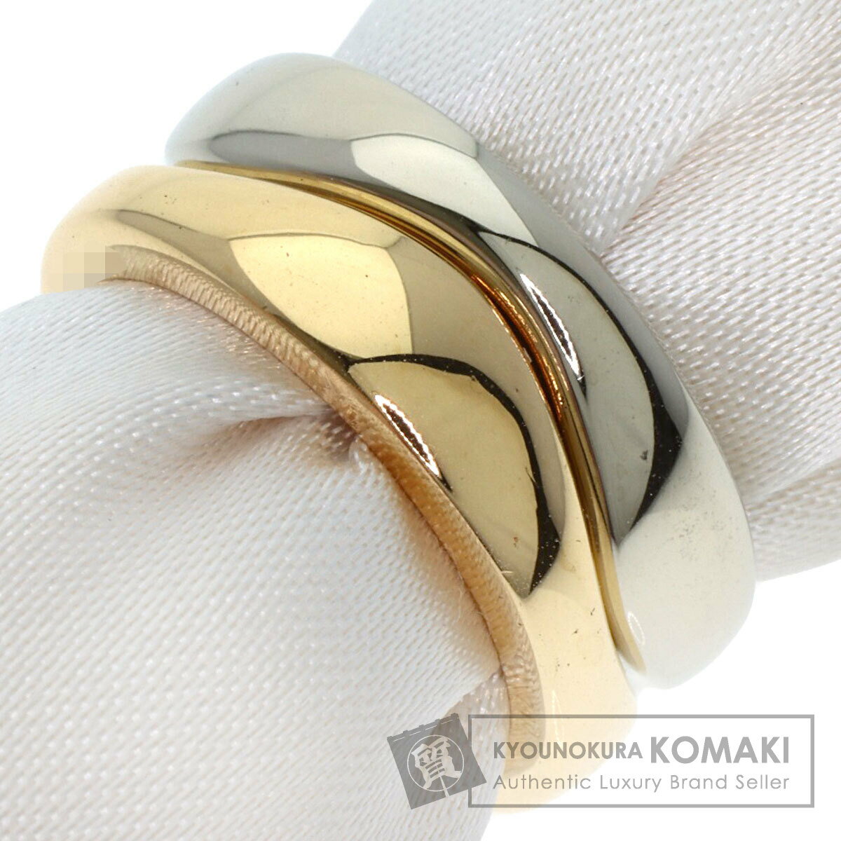 カルティエ ラブミー リング #47 リング・指輪 K18イエローゴールド/K18WG レディース  ...