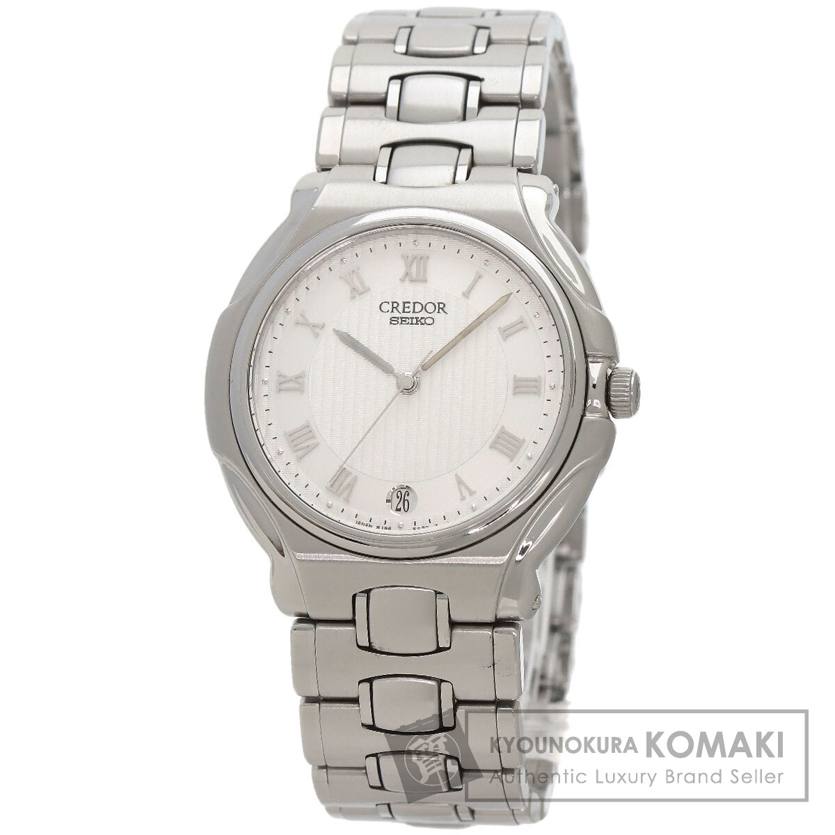 セイコー 8J86-6A10 クレドール オルディネール 腕時計 ステンレススチール/SS メンズ 【中古】【SEIKO】