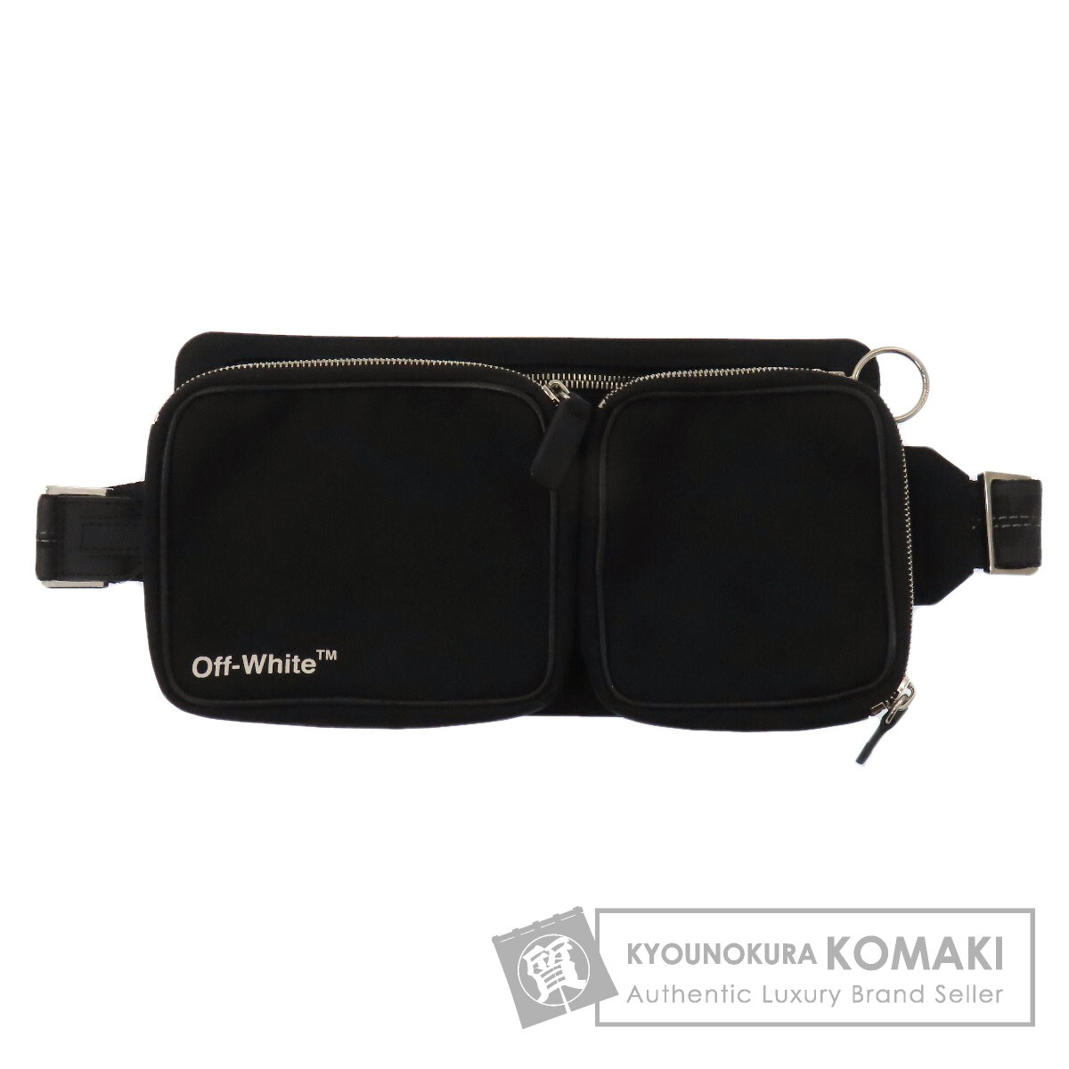 セレクトバッグ オフホワイト ボディバッグ ナイロン素材 レディース 【中古】【SELECT BAG】