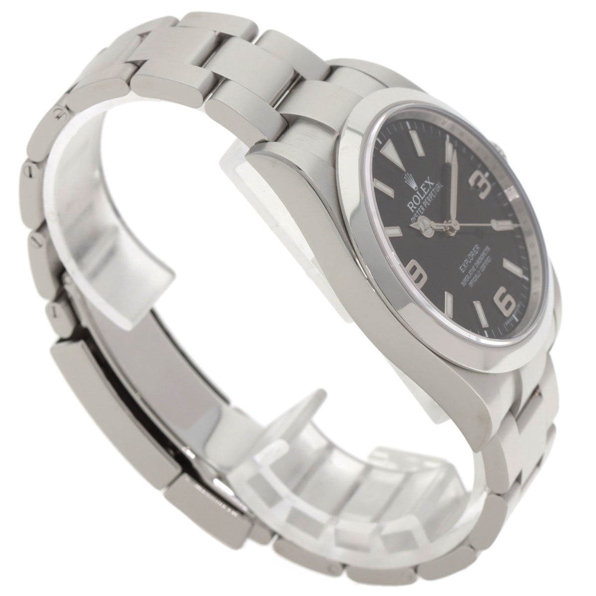 ロレックス 214270 エクスプローラー 前期モデル 腕時計 ステンレススチール/SS メンズ 【中古】【ROLEX】