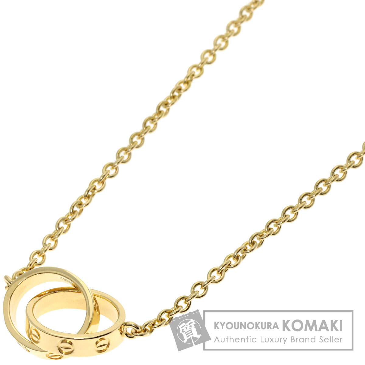 カルティエ ベビーラブ ネックレス 