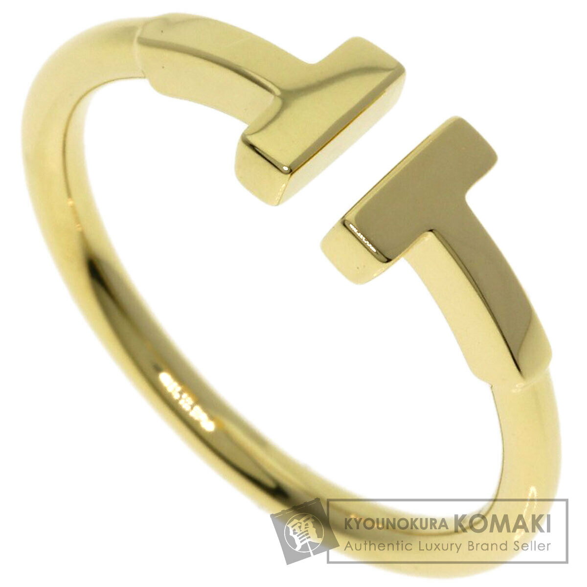 ティファニー Tワイヤー リング・指輪 K18イエローゴールド レディース 【中古】【TIFFANY&Co.】のサムネイル