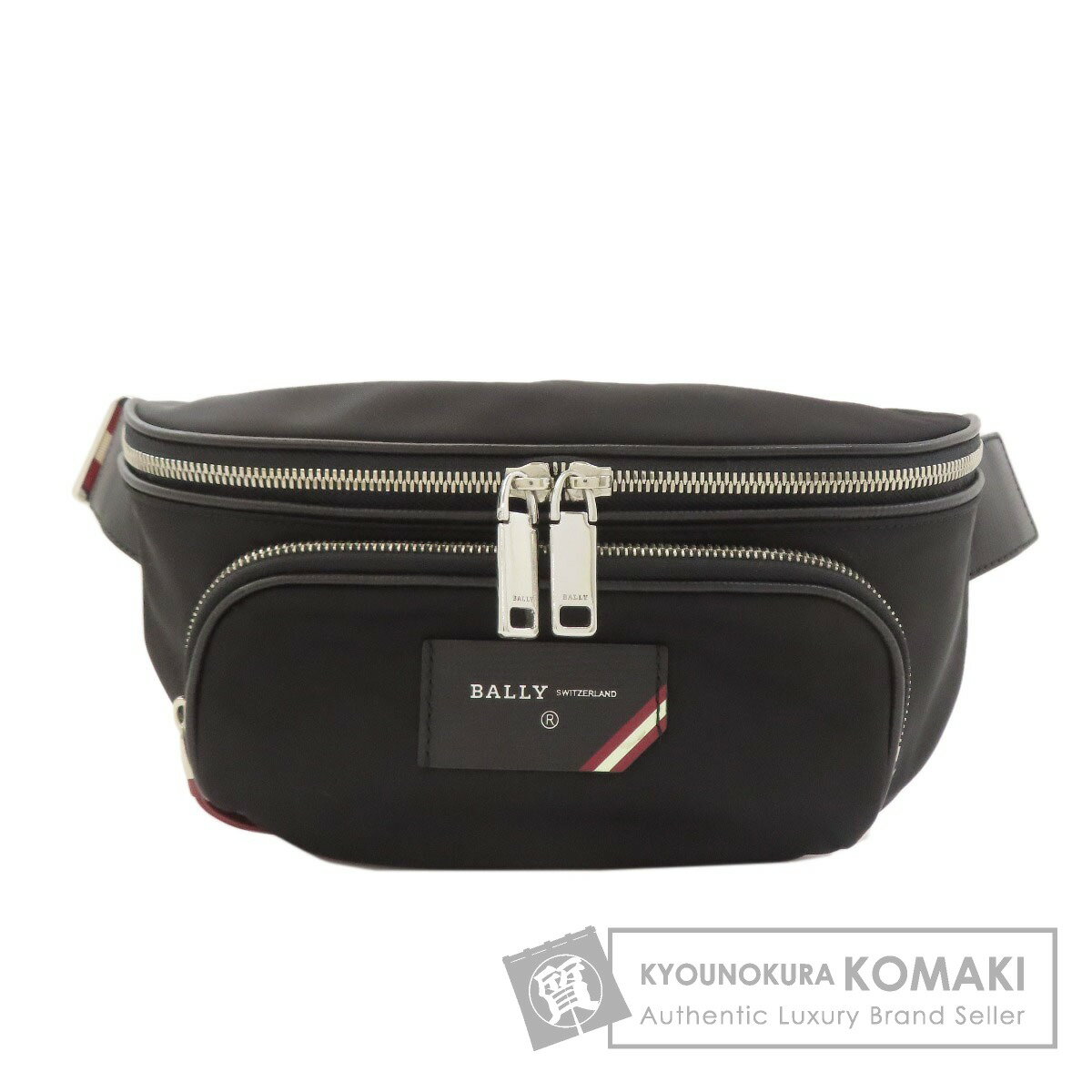 バリー ロゴ ボディバッグ ナイロン素材 レディース 【中古】【BALLY】