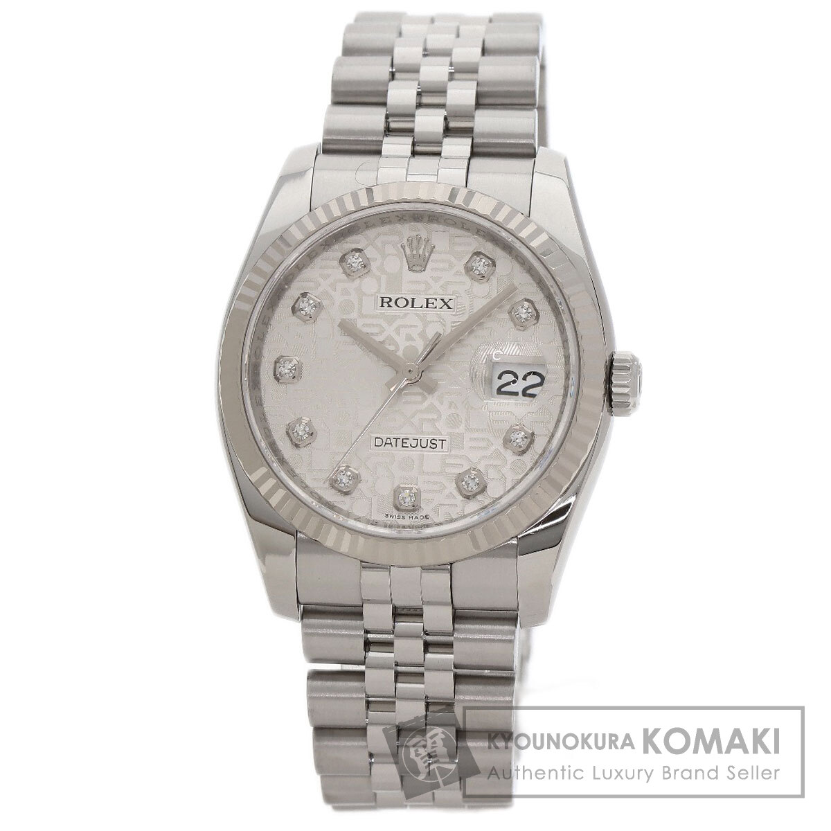ロレックス 116234G デイトジャスト 10