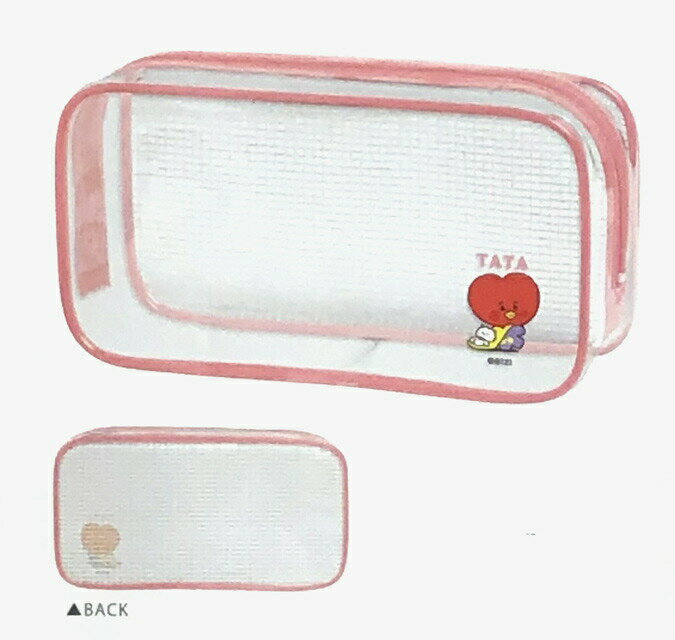 BT21 クリアBOXペンポーチ（TATA） カミオジャパン 202843 学習教材 教材