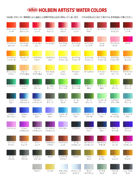 美術教材 絵具 ホルベイン透明水彩絵具全108色 単色(パーマネントグリーンNo.2 5ml A) 学習教材 教材 2