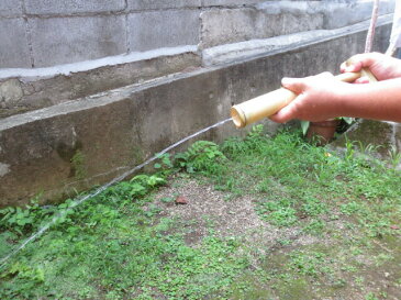 水遊び 水鉄砲 竹製水でっぽう 竹製玩具 昭和レトロ