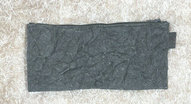 和雑貨 日本おお麻 麻炭染め ペンケース（大） 栃木県産最高級野州麻使用 学習教材 教材