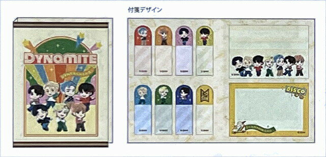 TinyTANタイニータン ブック型付箋 Dinamite A 学習教材 教材