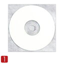 【100枚入】不織布ケース 片面収納(1枚収納) CD/DVD収納 白 AT-004