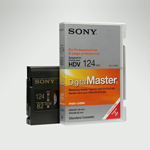 【sale】【在庫処分】sony HDV ビデオテープ Digital Master 124分 ラージテープ PHDVM-124DM 1本 HDVCAM HDV-CAM ビ…