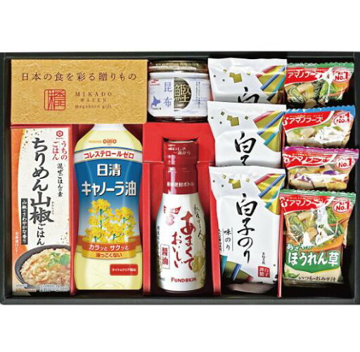 味香門和膳(みかどわぜん) 九州版 MKD-30KA ごはんのお供やおかずとして大活躍の人気アイテムを揃えたもらって嬉しいギフトです。【調味料ギフト 調味料詰合せ オイル 健康油 フリーズドライ インスタント】 味香門和膳(みかどわぜん) 九州版 MKD-30KA ごはんのお供やおかずとして大活躍の人気アイテムを揃えたもらって嬉しいギフトです。【調味料ギフト 調味料詰合せ オイル 健康油 フリーズドライ インスタント】