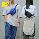 【SALE★半額!!!】ACTUS MTVコラボ ウエストポーチ ウエストバッグ ユニセックス デイリーバッグ シンプル ブラック ブルー レディース メンズ ...