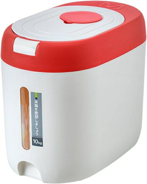 米びつ ワンクリックオープン 計量米びつ 密閉 大容量 鮮度を保ち 計量カップ付き 米入れ お米保存容器 お米ケース キッチン収納 残量見える お米収納 洗える キッチン用品 防虫 防湿 スリム 清潔