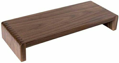 モニタースタンド 木製 モニタースタンド デスクトップオーガナイザー コンピュータースタンド ノート..