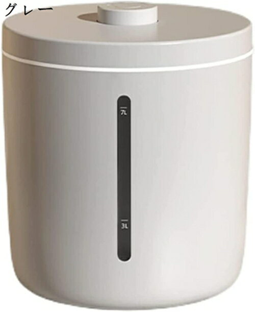 米びつ おしゃれ 米櫃 スリム ライスストッカー こめびつ 目盛り付き 透明可視化 保存容器 密閉容器 ワ..