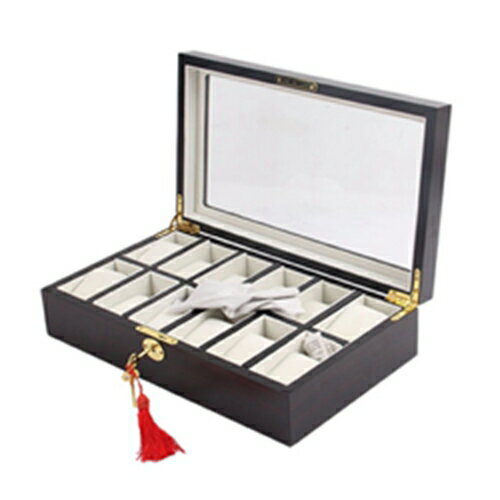 腕時計収納ケース　木製　腕時計ケース　コレクションケース　6本　時計保管　ディスプレイケース　母の日 父の日　ウォッチボックス　収納ボックス　鍵付き