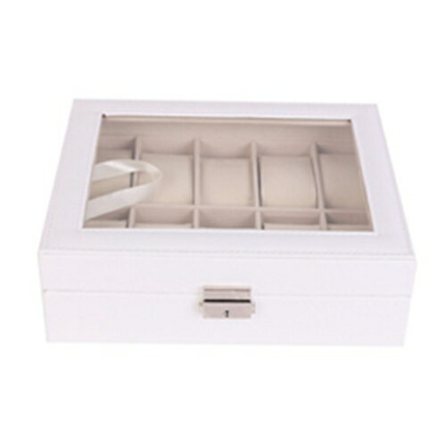 腕時計収納ケース　10本用　コレクションケース　時計保管　ウォッチボックス　収納ボックス　アクセサリーケース　腕時計ケース　収納　整理　女性　PU　プレゼント　鑑賞用　展示