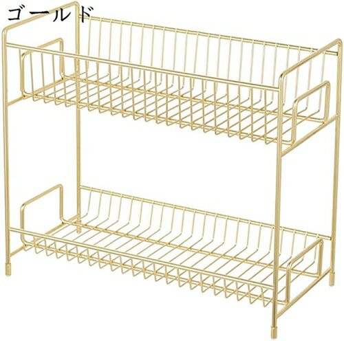 キッチンラック 浴室ラック ラック ステンレス 風呂 棚 小物整理 洗面所 お風呂 石けん皿 2段 バスコー..