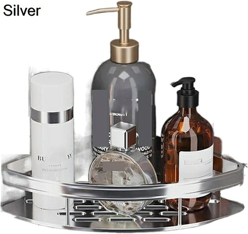 浴室用ラック コーナー三角 バスルーム ステンレス シャワーラック 強力粘着固定 石鹸置き お風呂の壁..