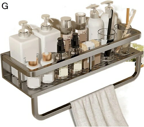 浴室用ラック 化粧品収納棚　シャンプーラック ラック 風呂 風呂場 洗面所 お風呂の壁に 小物収納 バス..