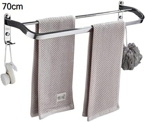タオルバー 収納ラック 浴室用ラック　タオル掛け 収納ラック トステンレス キッチン シンク周り 手袋 ..