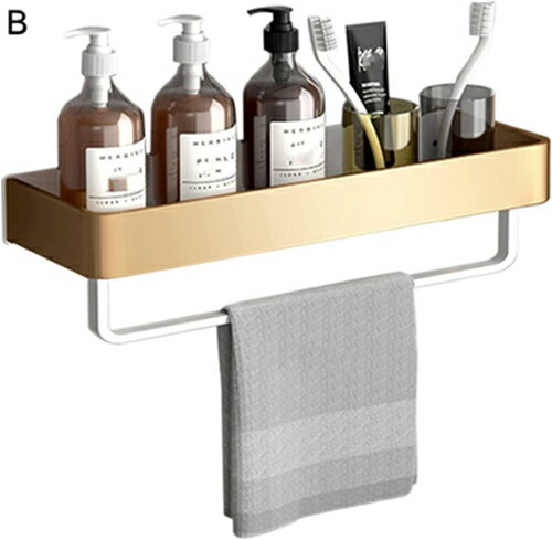 浴室用ラック バスルームラック フック付き 30cm/40cm/50cm/60cm 多機能 洗面所ラック 収納ラック キッ..