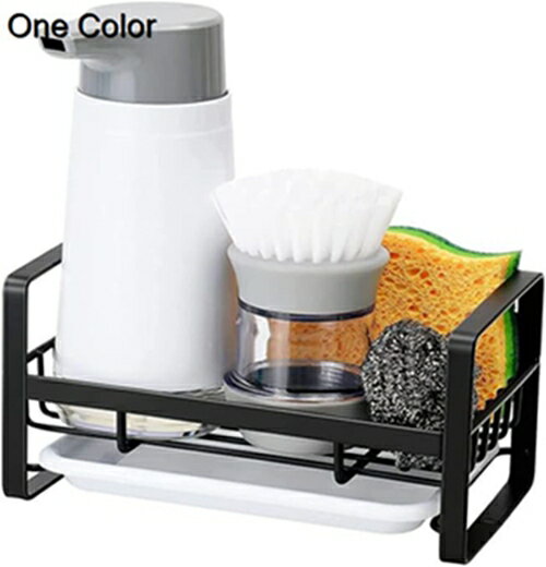 スポンジホルダー キッチン シンク ステンレス製 たわし入れ スポンジ置き 小物入れ 整理整頓 スッキリ..