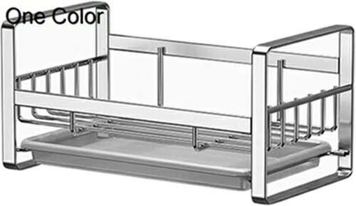 スポンジホルダー キッチン ステンレス製 錆び防止 水切り たわし入れ スポンジ置き 整理整頓 スッキリ..