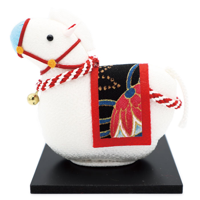 ＼本日ポイント10倍＆最大10％OFF／おじゃみ午 / 午年 干支 ちりめん かわいい置物 和風インテリア 雑貨 十二支飾り 福を呼ぶ 開運ギフト 干支飾り 2026年 令和8年 玄関 馬 ウマ 正月飾り 迎春飾り 迎春準備 縁起飾り 新春 ディスのサムネイル