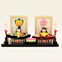 雛 雛人形 コンパクト モダン おしゃれ かわいい ちりめん / 桜橘飾り / お雛様 ひな祭り ひな人形 人形 飾りミニ 可愛い人気