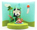 季節模様 金魚 置物 コンパクト ちりめん 小さい 手作り 人形 屏風 飾りミニ 可愛い 人気 かわいい 和柄 和風 飾り物 卓上 四季飾り 7月 8月 夏 和...