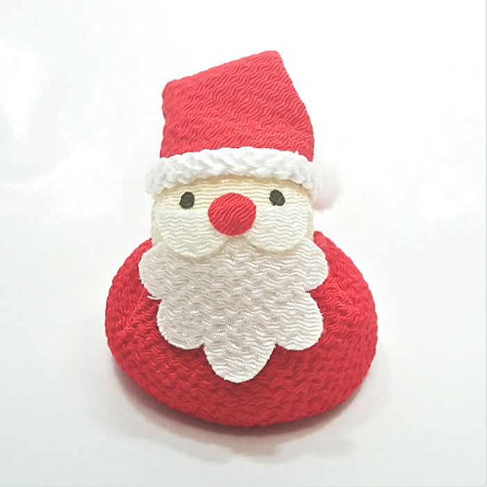 お手玉 サンタクロース 置物 季節 12月 おしゃれ クリスマス 飾り サンタクロース プレゼント 柊 インテリア 置き飾り 可愛い リビング 玄関 ディスプレイ ミニチュア コンパクト 小さい 手作り 京都 日本製 ちりめん細工