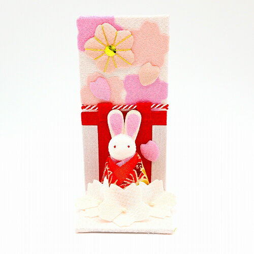 置物 コンパクト ちりめん 小さい 桜 / 桜満開 / 人形 花見 4月 四月 贈り物 プレゼント 可愛い 飾り インテリア 人気 春桜飾り