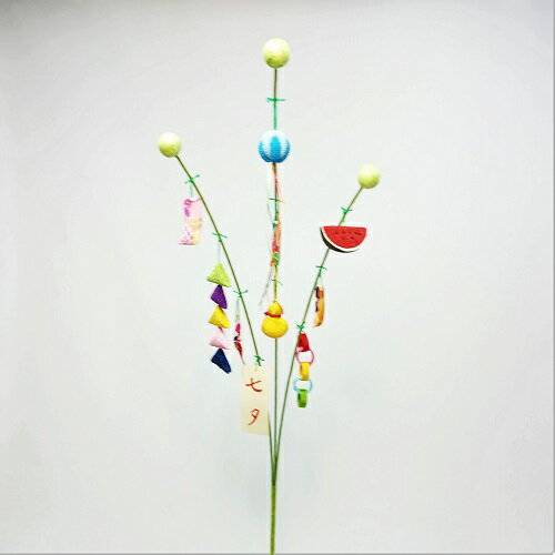 置物 ちりめん コンパクト 小さい 手作り / しだれ飾り 七夕 / 人形 飾り 置物 インテリア 人気 可愛い