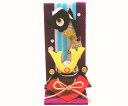 五月 人形 兜 兜飾り ちりめん / 五月 の 旋風 / コンパクト 初節句 こどもの日 人気 お祝い 贈り物 プレゼント