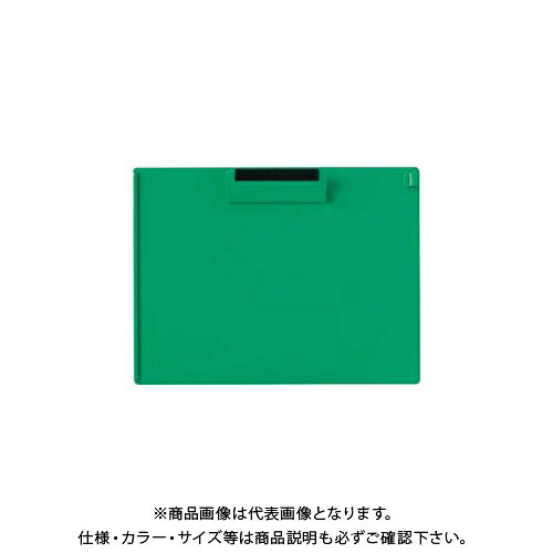 【メーカー】 ●オープン工業 【仕様】 ●外寸：縦242×横318mm ●厚：23mm ●ボード厚：2mm ●綴じ枚数：65枚 ●材質：再生ABS樹脂 ●ペンホルダー付 ●グリーン購入法：○ ●GPN掲載：○CROWN オフィス図鑑 2021 Vol.51の【 206ページ 】をご参考下さい。