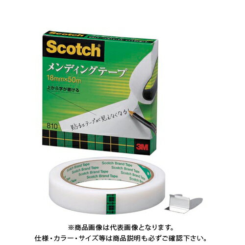 【メーカー】 ●スリ−エムジャパン 【仕様】 ●寸法：幅18mm×長50m ●テープ厚：0．058mm ●材質：基材＝アセテートフィルム，粘着剤＝アクリル系 ●簡易カッター付※「寸法」はテープ寸法です。 ●GPN掲載：○CROWN オフィス...